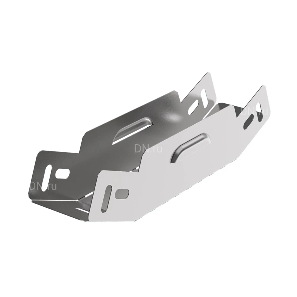 Повороты вертикальные внутренние IEK ESCA 3 PN-45 для кабельного лотка, корпус - сталь, цвет - светло-серый