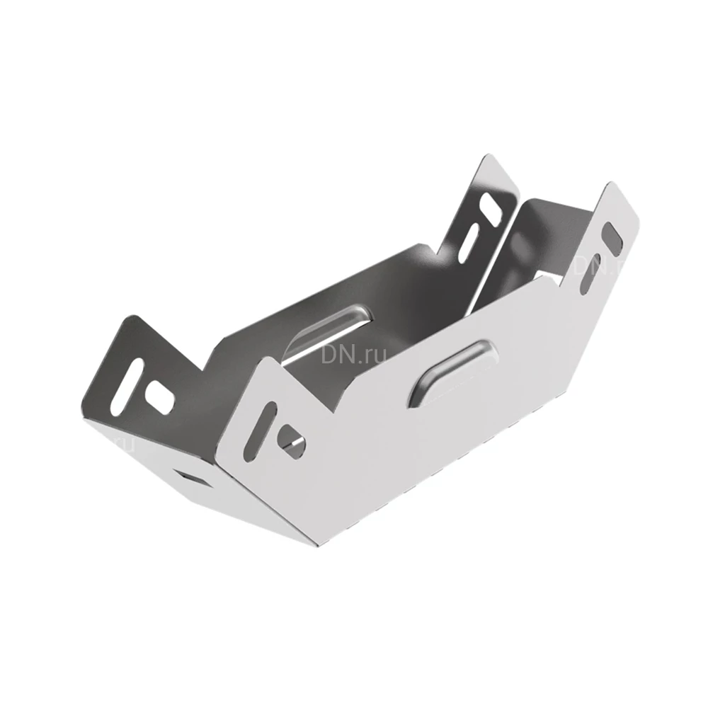 Повороты вертикальные внутренние IEK ESCA 3 PN-90 для кабельного лотка, корпус - сталь, цвет - светло-серый