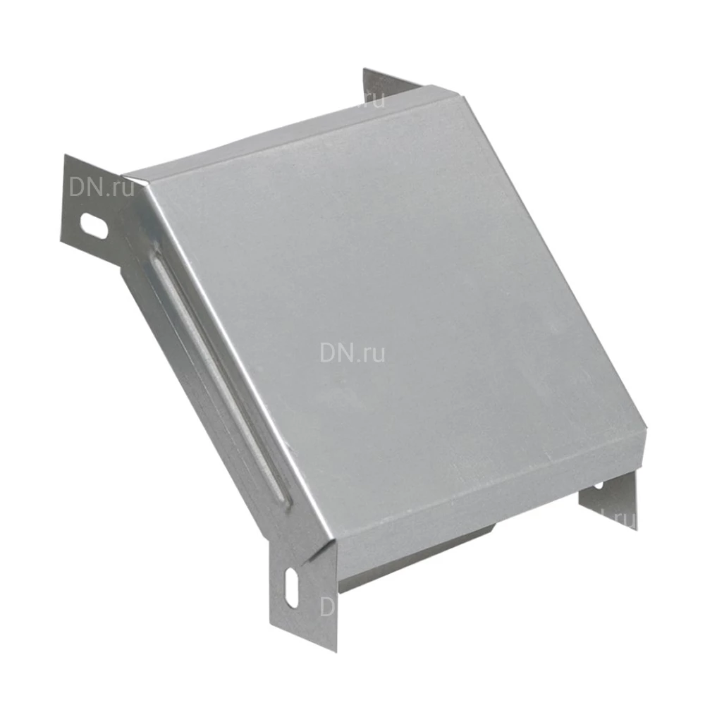 Повороты вертикальные внешние IEK ESCA CLP1N HDZ для кабельного лотка, корпус - сталь, цвет - светло-серый