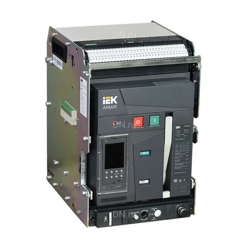 Автоматические выключатели воздушные трехполюсные IEK ARMAT AR-A2N сила тока 630-6300А, отключающая способность 66кА