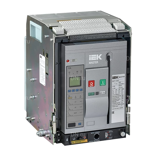 Автоматические выключатели воздушные трехполюсные IEK MASTER BA77 сила тока 650-4000А, отключающая способность 65кА