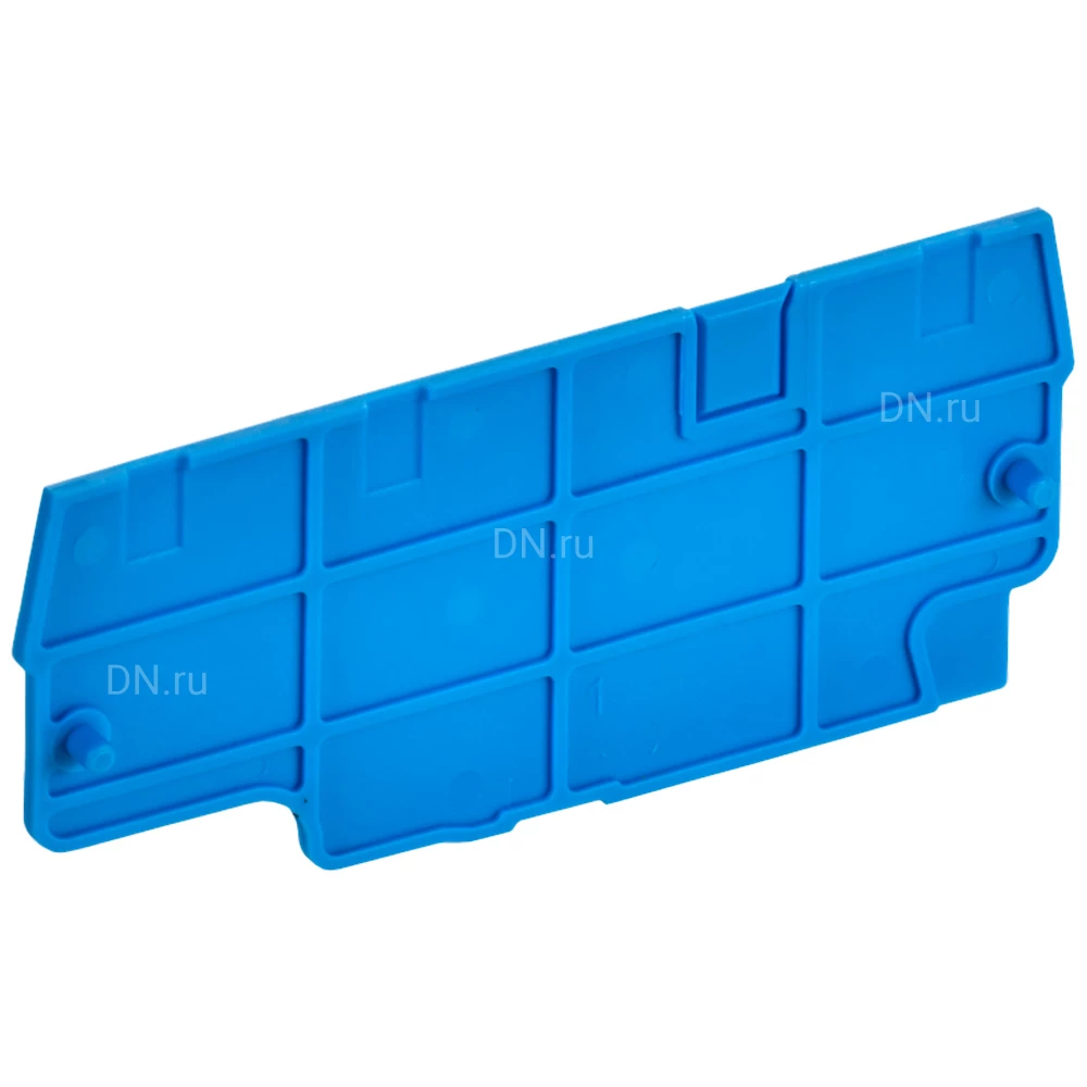 Заглушка IEK ARMAFIX EPCX4-3 BU для колодки клеммной CP/CX4-3, материал - полиамид, цвет - синий AF-CT40-00-3-K07-004-ZGL