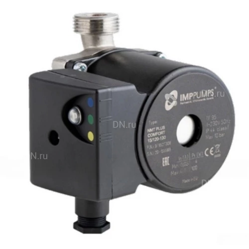 Насосы циркуляционные IMP PUMPS NMT PLUS COMFORT INOX поверхностные, корпус - нержавеющая сталь, мощность - 0.1кВт, напор - 12м, производительность - 38.3л/мин, 220В