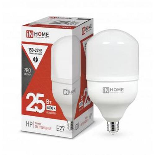 Лампы светодиодные IN HOME LED-HP-PRO опаловые E27