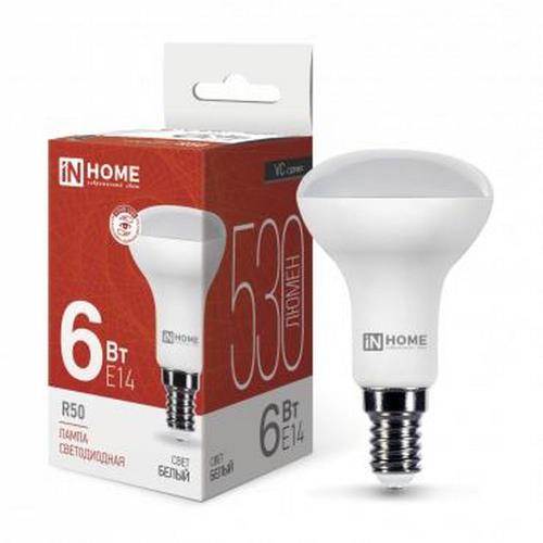 Лампы светодиодные IN HOME LED-R50-VC E14