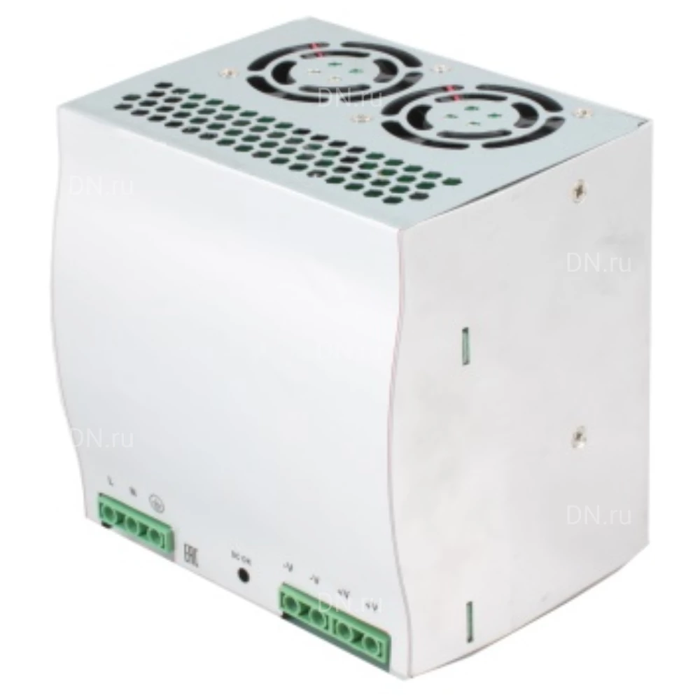 Преобразователь напряжения INNOCONT SB-D-400-24, крепление на DIN-рейку, IP20, вход - 220В, 4.5А, выход - 400Вт, 24В, 16.5A, типы защиты - КЗ, перегрузка, перенапряжение Преобразователь напряжения INNOCONT SB-D-400-24, крепление на DIN-рейку, IP20, вход - 220В, 4.5А, выход - 400Вт, 24В, 16.5A, типы защиты - КЗ, перегрузка, перенапряжение