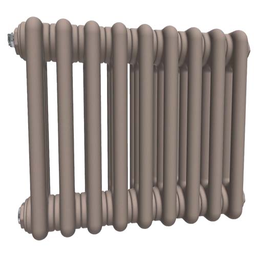 Радиаторы стальные трубчатые IRSAP Tesi 3 высотой 365 мм, 22-32 секции, присоединение резьбовое - 1/2″, подключение - нижнее со встроенным вентилем сверху T25, цвет - песочное печенье