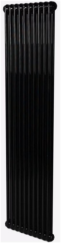 Радиаторы стальные трубчатые IRSAP Tesi 5 высота 1800 мм, 5 секций, присоединение резьбовое - 1/2″, подключение - боковое T02, теплоотдача 1664 Вт, цвет - черный