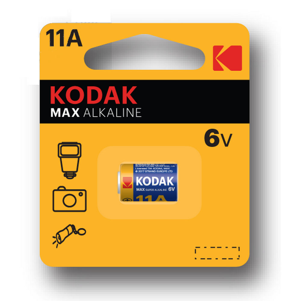 Батарейка KODAK MAX SUPER Alkaline количество - 1, размер - N, 11A