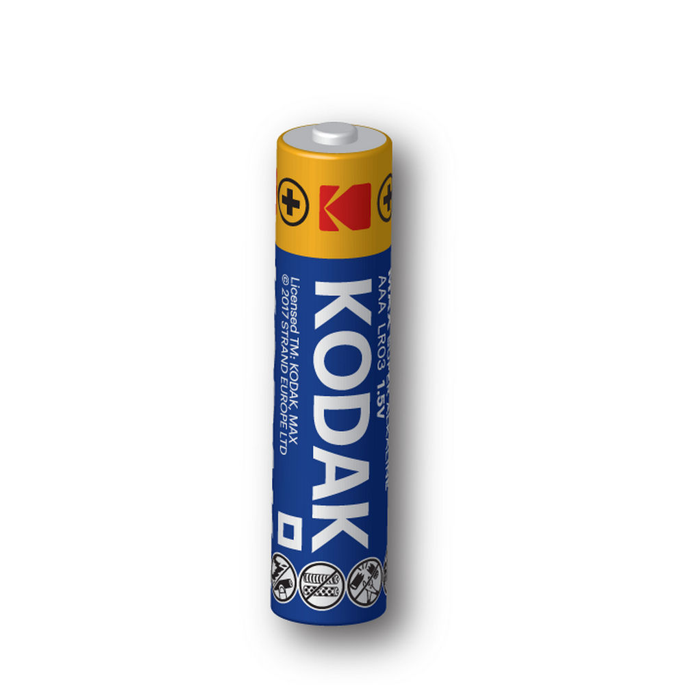 Батарейка KODAK MAX SUPER Alkaline количество - 1, размер - AAA