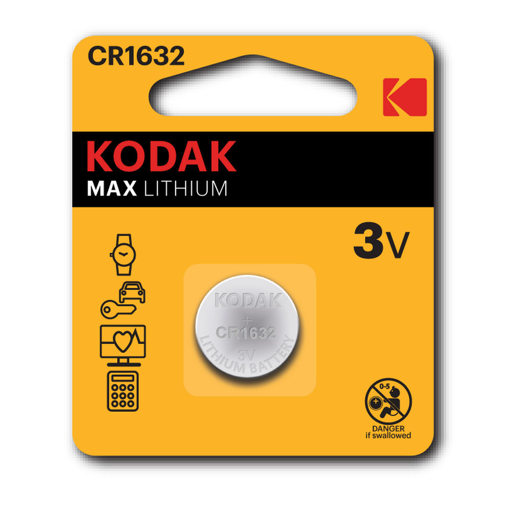 Батарейка KODAK Max Lithium количество - 1, размер - CR1632