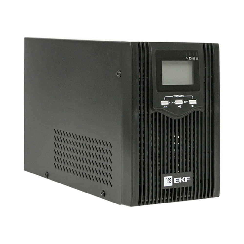 Источник бесперебойного питания (ИБП) EKF E-Power PSW600 PROxima 2000 ВА, RJ45, 1 х СE13,2 x schuko, 1600 Вт, USB, линейно-интерактивный, напольный