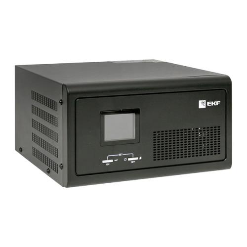 Источники бесперебойного питания (ИБП) EKF E-Power PSW-H PROxima 600-1000 ВА, 2 x schuko, 1000 Вт, линейно-интерактивные, с батарейным автоматом