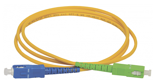 Патч-корды оптические коммутационные ITK SC/UPC-SC/APC переходные, одинарного исполнения (Simplex) для одномодового кабеля (SM), длина - 10-30 м, категория - OS2, тип разъема - SC-SC, полировка - UPC-APC, материал оболочки - LSZH