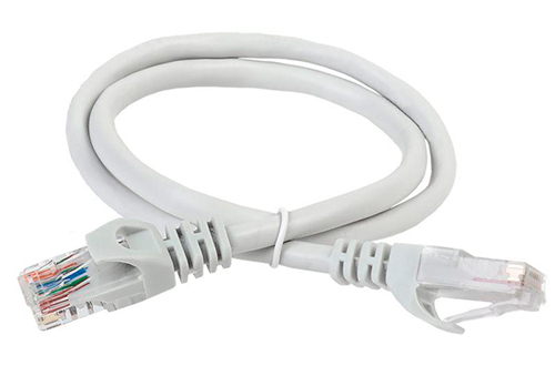 Патч-корды ITK UTP длина кабеля - 0.5-3 м, категория - 5E-6, тип разъема - RJ-45, материал оболочки - ПВХ, цвет - серый