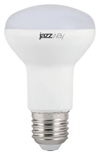 Лампы светодиодные JazzWay PLED-SP R63 мощность - 8-11 Вт, цоколь - E27, световой поток - 630-820 Лм, цветовые температура - 3000-5000 К, форма - рефлектор (тип R)