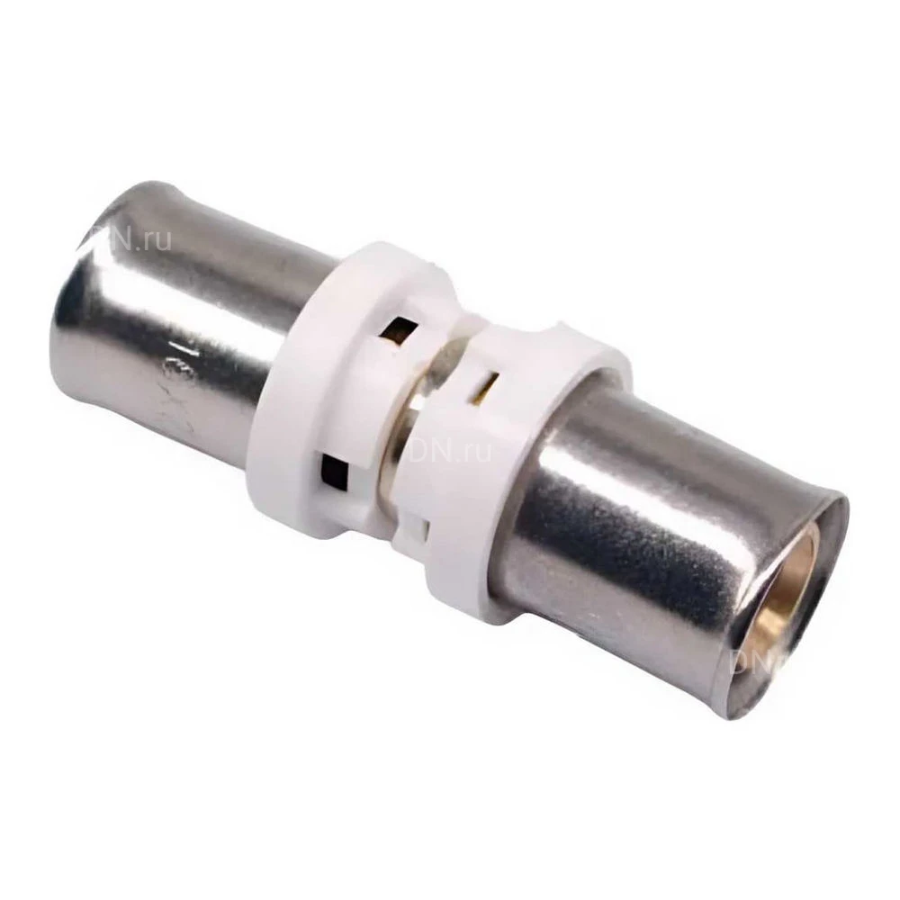 Муфта K-flex SOLID Ду16 Ру10 для металлопластиковых труб, корпус - латунь CW617N, уплотнение - EPDM, присоединение - компрессионное