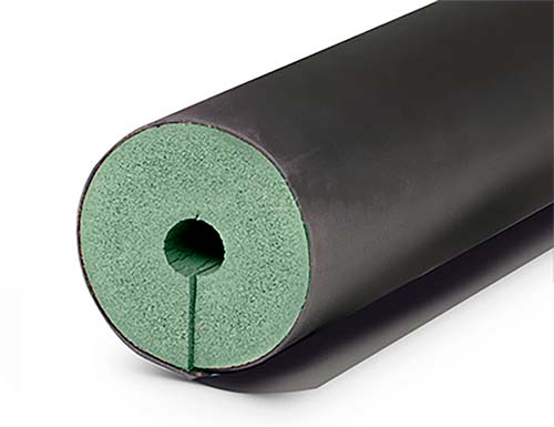 Трубки теплоизоляционные K-FLEX ECO Ду15-114 из вспененного каучука, толщина – 13 мм, длина – 2 м, черные