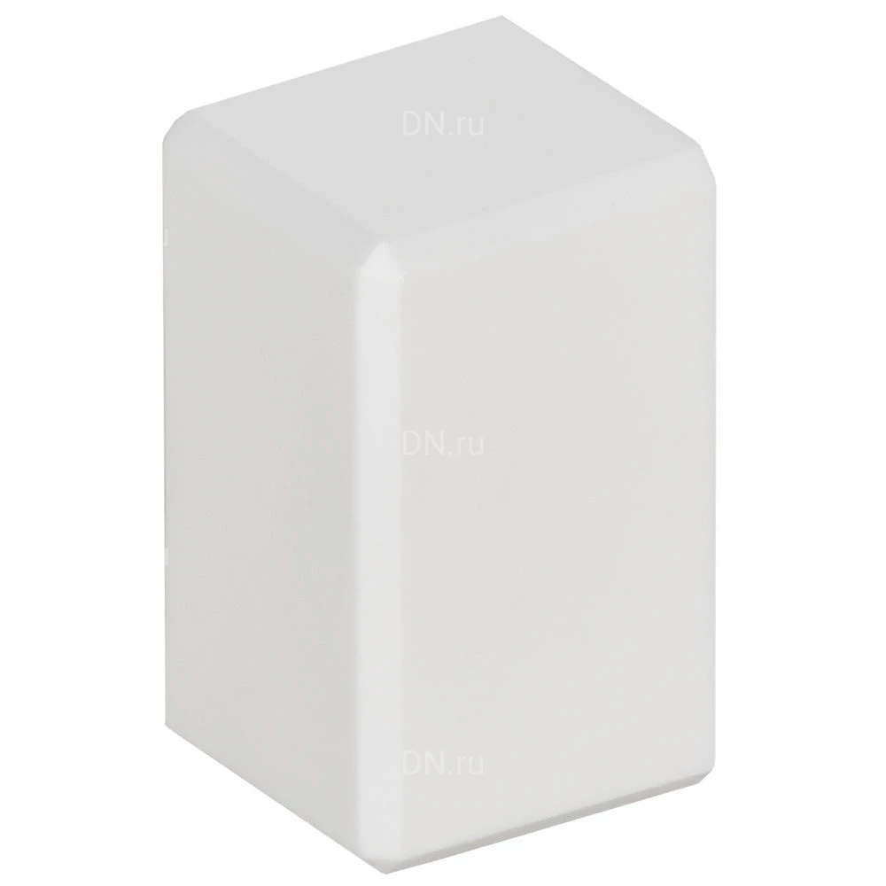 Заглушка для кабель-канала IEK METRA MINI 15х10мм, торцевая, цвет - белый, материал - пластик, упаковка - 10шт. 638105