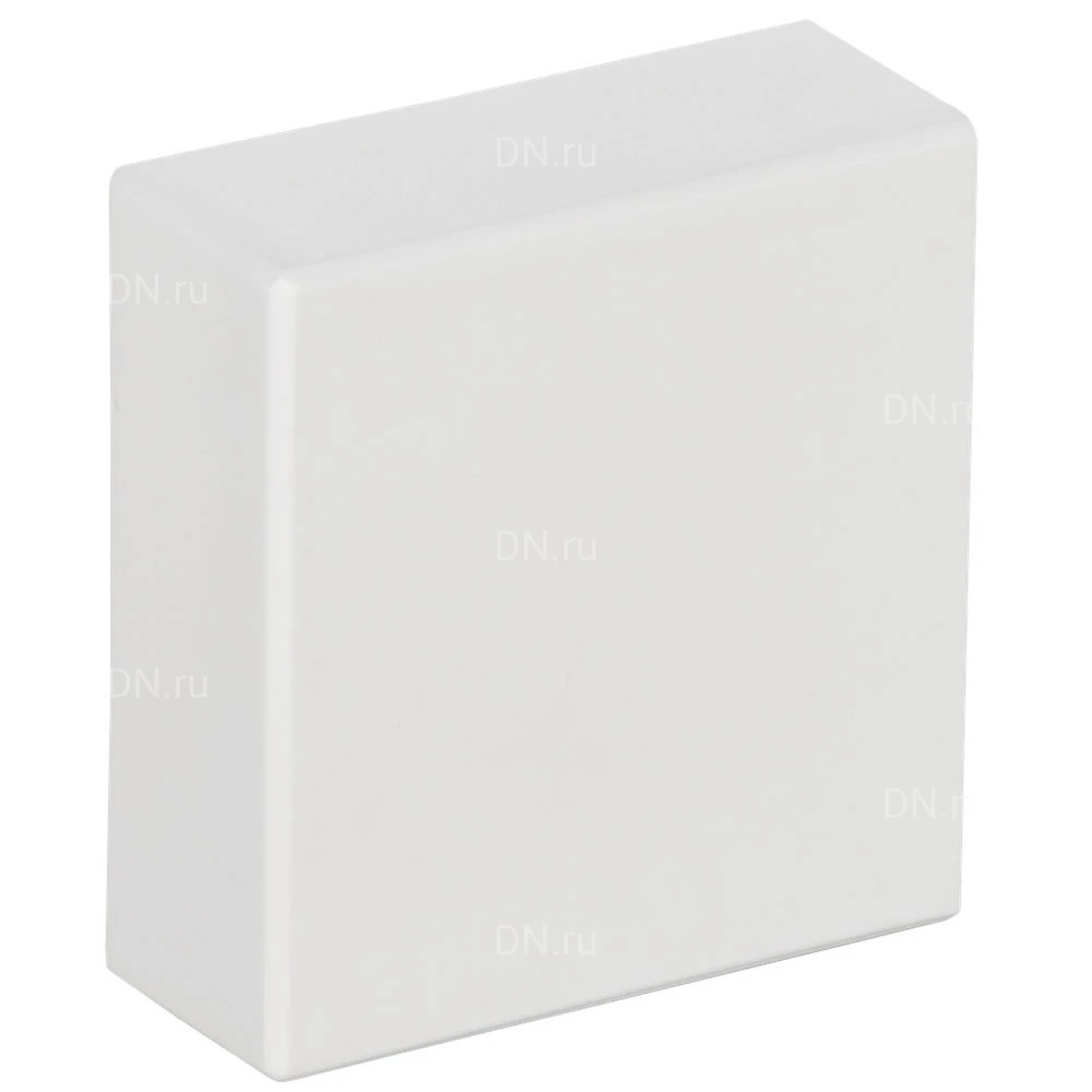 Заглушка для кабель-канала IEK METRA MINI 40х40мм, торцевая, цвет - белый, материал - пластик, упаковка - 1шт. 638185