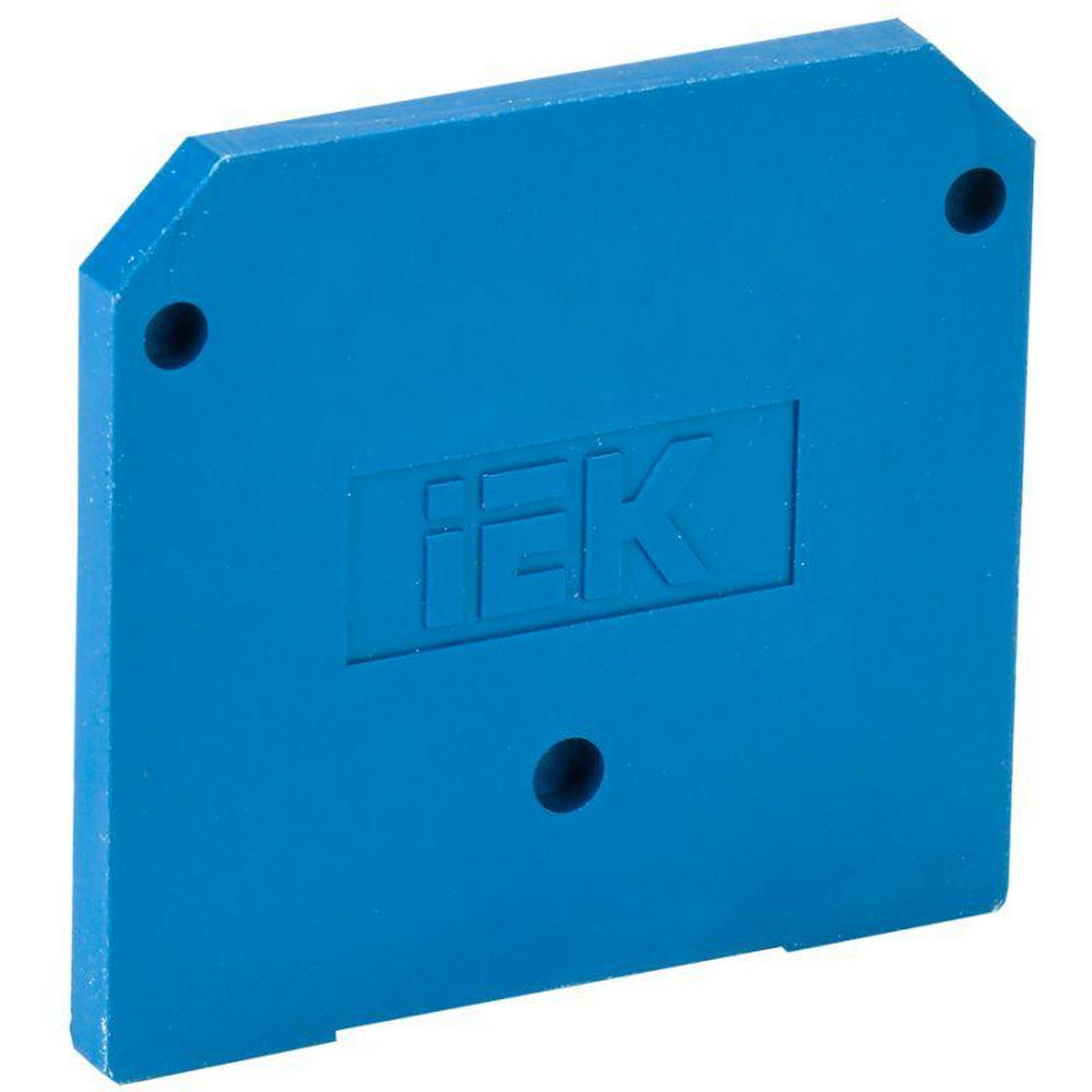 Заглушка для ЗНИ IEK 35 мм2, цвет - синий