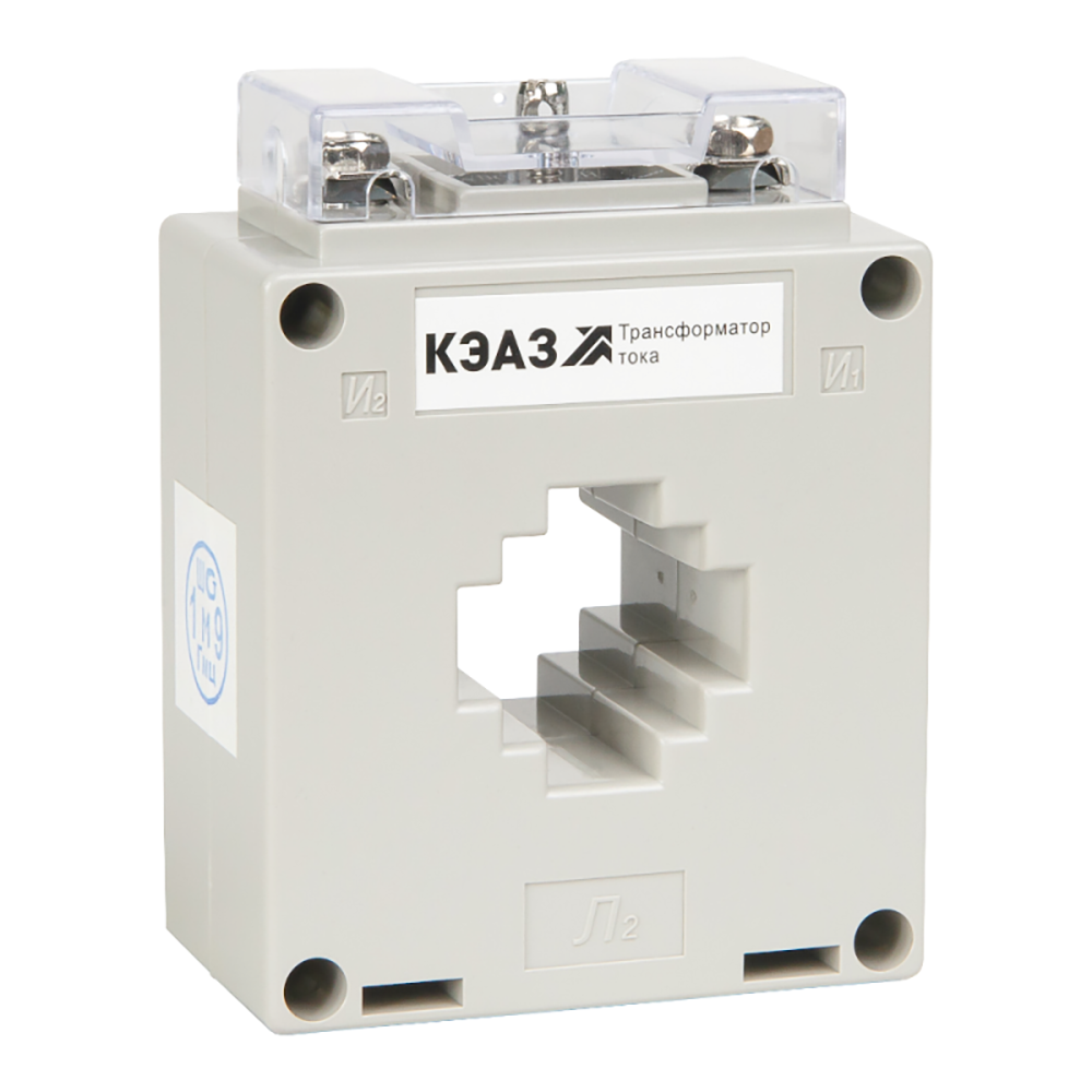 Трансформатор тока КЭАЗ ТТК-30 S 300/5А 5ВА класс точности 0.5S, шинный