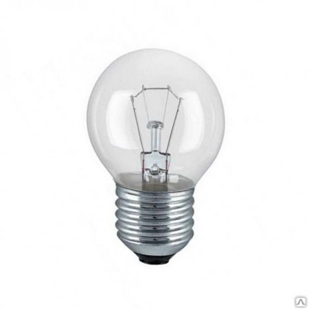 Лампа накаливания КЭЛЗ ДШ, мощность - 40 Вт, цоколь - E27, световой поток - 390 лм