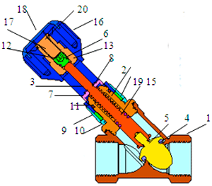 Материалы Клапана балансировочного Cimberio 727 (Cim 727) Ду20 Ру16