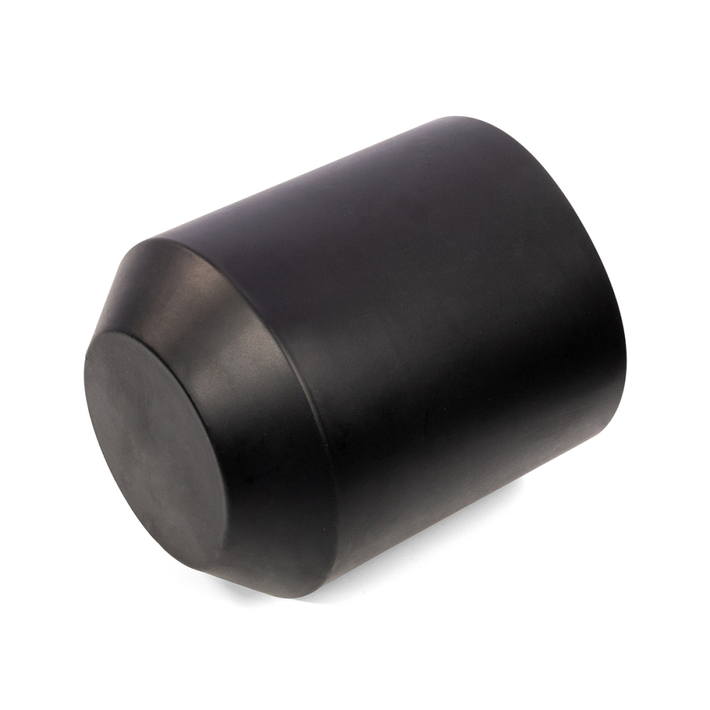 Капа термоусаживаемая КВТ ОГТ внутренний диаметр до/после усадки 12/55 мм, корпус- полиолефин (PEX) с внутренним клеевым слоем, цвет черный