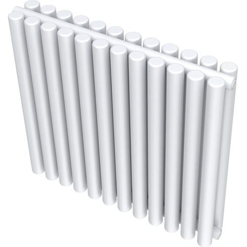 Радиаторы стальные трубчатые КЗТО Гармония А40 2-500 присоединение резьбовое - 1/2″, боковое, без термостатического клапана, цвет - белый