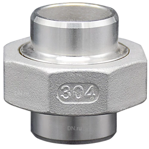 Американки LEADTEK Ру16 приварные, присоединение - приварная / приварная, корпус - нержавеющая сталь AISI304 (CF8)