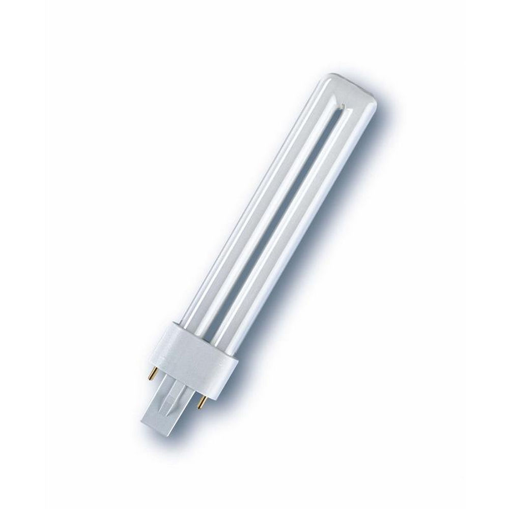 Лампа люминесцентная LEDVANCE DULUX S, мощность - 11 Вт, цоколь - G23, световой поток - 900 лм, цветовая температура - 2700 K