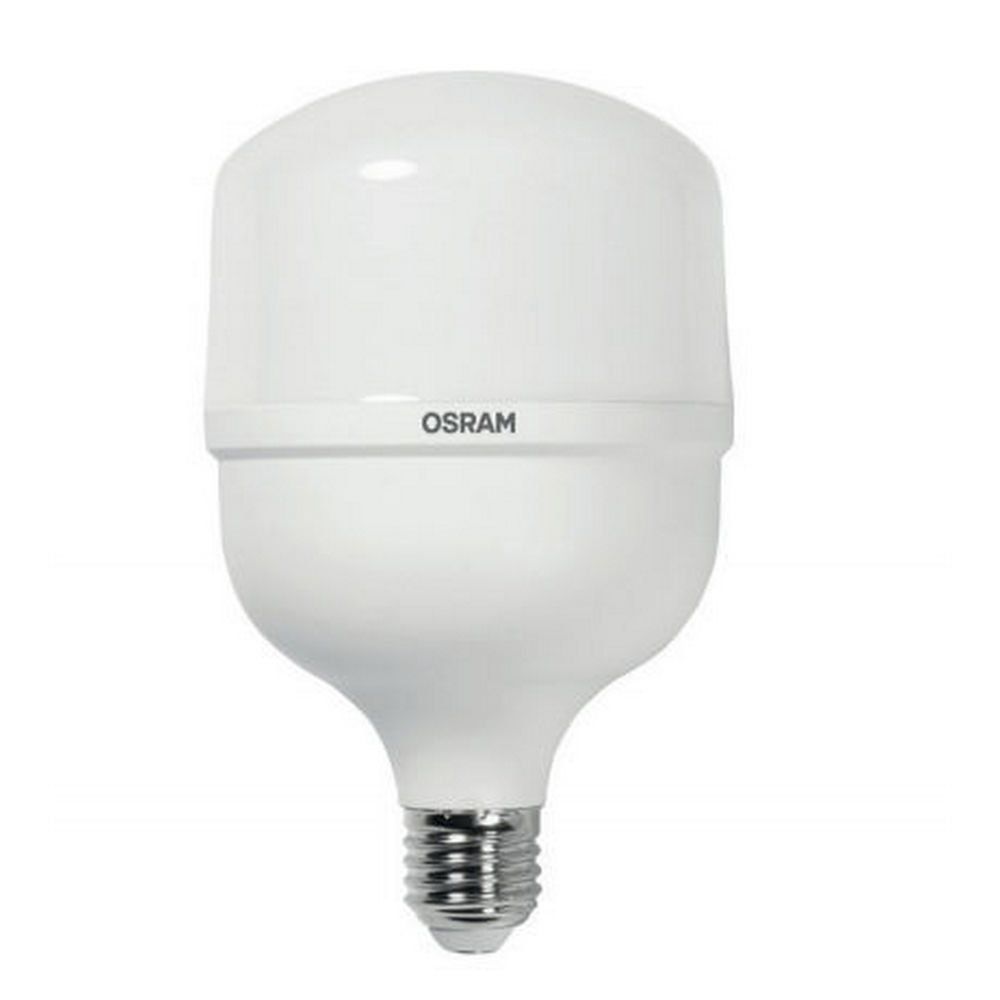 Лампа светодиодная LEDVANCE LV HW матовая, мощность - 50 Вт, цоколь - E27, световой поток - 5000 лм, цветовая температура - 4000 K, форма - цилиндр