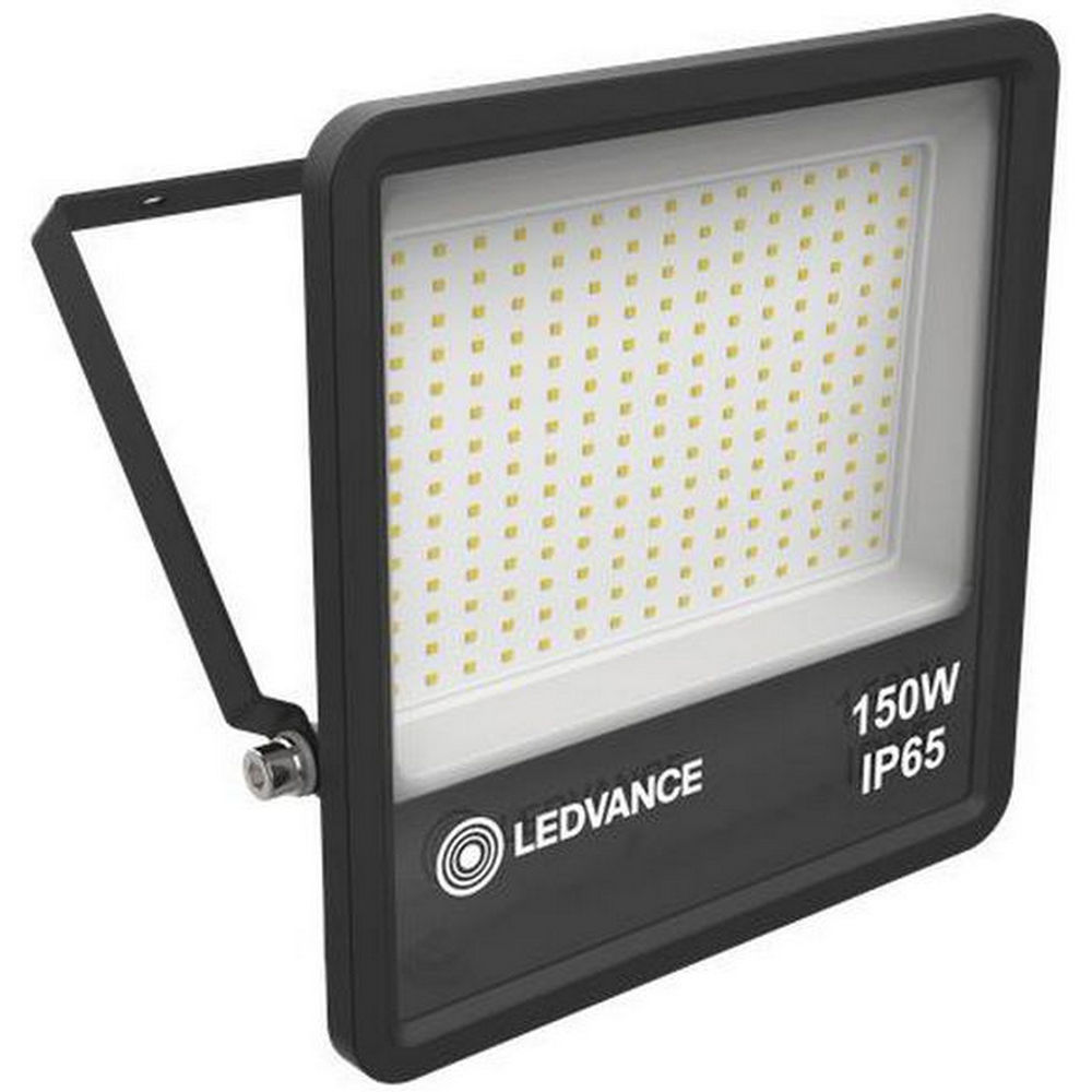 Прожектор светодиодный LEDVANCE ДО 150 Вт, настенный, цветовая температура - 4000 К, световой поток - 13500 лм, IP65, материал корпуса - алюминий, цвет - черный