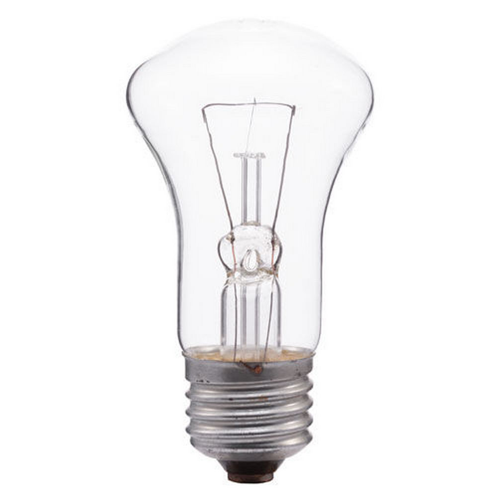 Лампа накаливания Лисма МО, мощность - 40 Вт, напряжение - 24 В, цоколь - E27, световой поток - 580 лм, форма - грибовидная