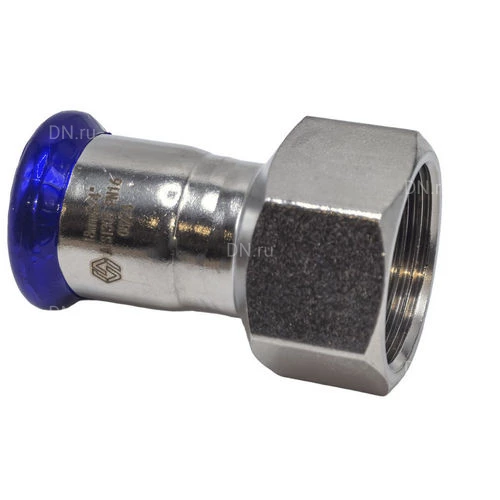 Муфты укороченные MVI SS.521 Ду22-42x1/2-1 1/2″ Ру16 корпус - нержавеющая сталь AISI304, присоединение - пресс/внутренняя резьба