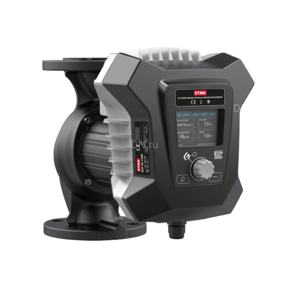 Насос циркуляционный ETNA ECP 40-150F поверхностный, корпус - чугун, мощность - 0.61кВт, напор - 15м, производительность - 437л/мин, 220В
