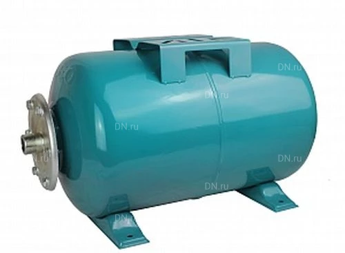 Гидроаккумуляторы LEO CTT1 горизонтальные, объём бака - 24-50л, корпус - нержавеющая сталь, фланец - нержавеющая сталь, мембрана - EPDM