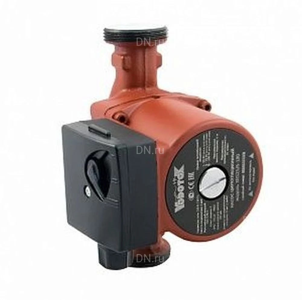 Насос циркуляционный Vodotok XRS32/6-180 поверхностный, корпус - алюминий, мощность - 0.06кВт, напор - 4м, производительность - 35л/мин, 220В