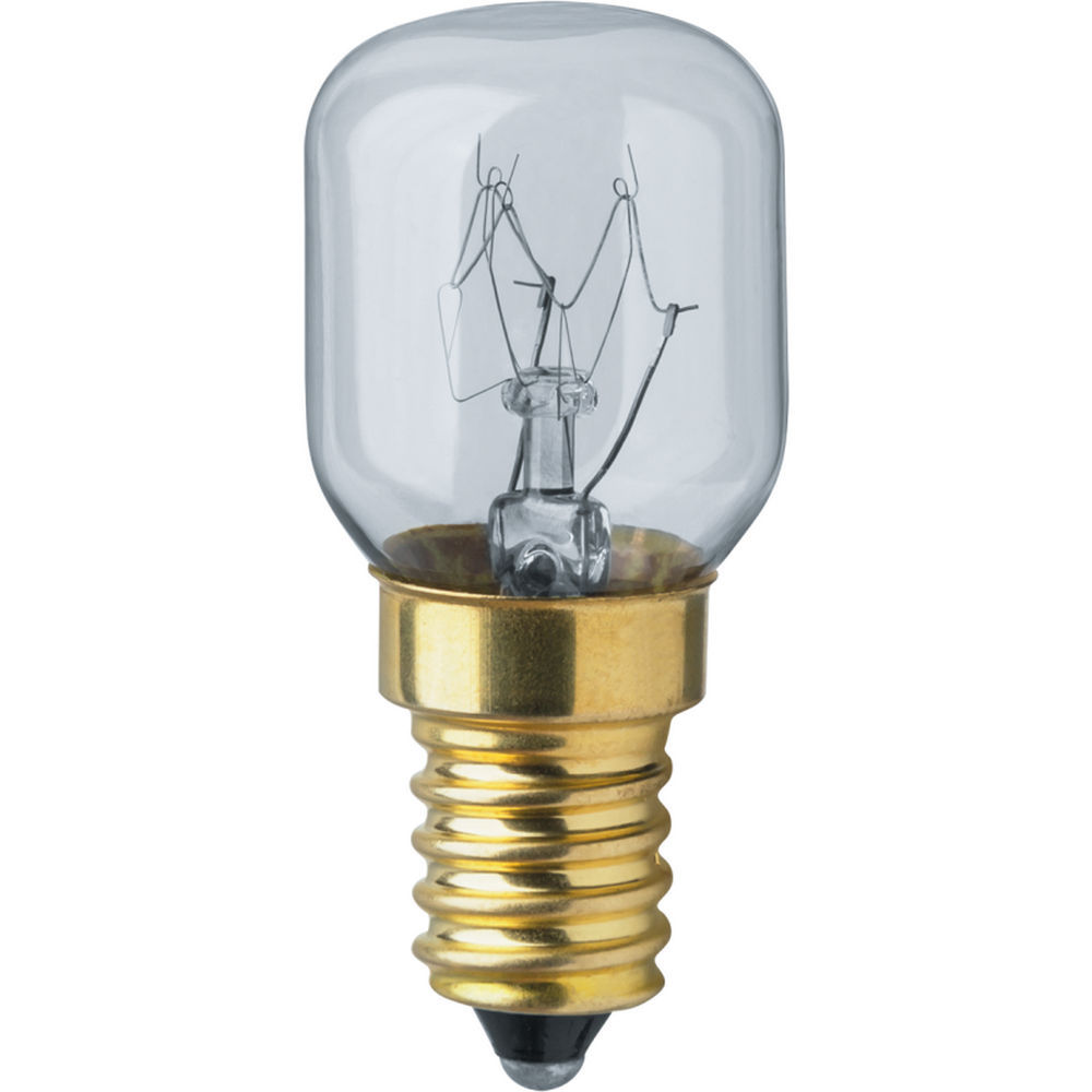 Лампа накаливания NAVIGATOR NI-T25 для духовых шкафов, мощность - 15 Вт, цоколь - E14, световой поток - 70 лм