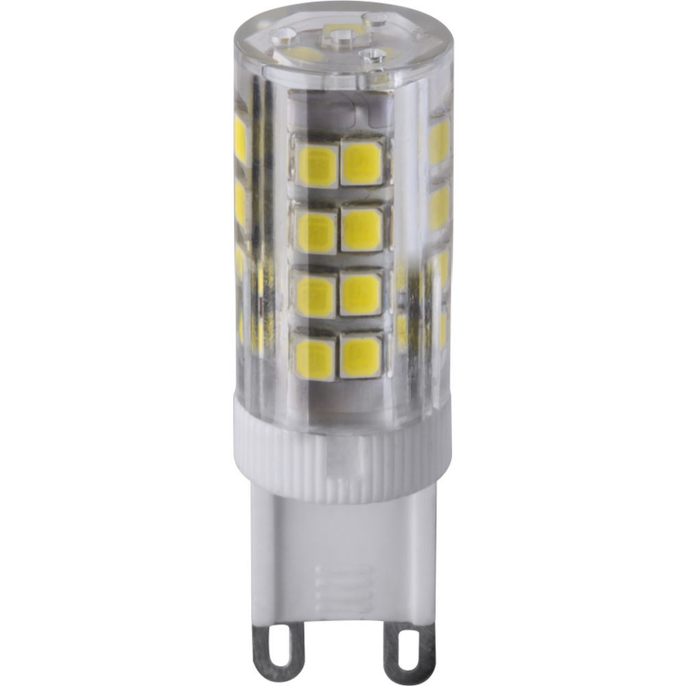 Лампа светодиодная NAVIGATOR NLL-P-G9 прозрачная, мощность - 5 Вт, цоколь - G9, световой поток - 420 лм, цветовая температура - 4000 K, форма - капсульная