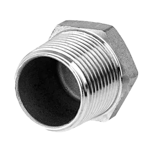 Заглушка Newkey 1 1/4″ Ду32 Ру16 наружная резьба, материал корпуса - нержавеющая сталь AISI 304 (CF8)