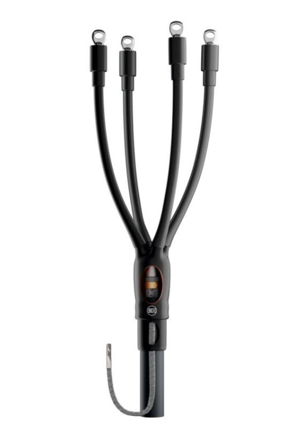 Муфта кабельная НИЛЕД HT2P-01 5х150-240 мм2 концевая, количество жил - 5, сечение жил 150-240 мм2, напряжение 1кВ, с болтовыми наконечниками с броней для кабелей с пластмассовой изоляцией