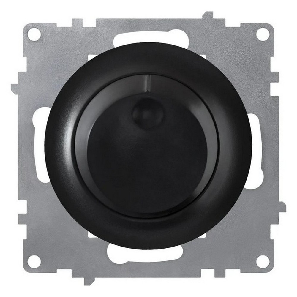 Светорегулятор OneKeyElectro Florence скрытой установки 600 Вт, степень защиты IP20 механизм, цвет - черный