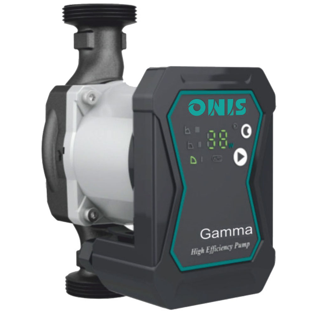 Насос циркуляционный ONIS Gamma 25-6-180 поверхностный, корпус - чугун, мощность - 0.038кВт, напор - 6м, производительность - 50л/мин, 220В