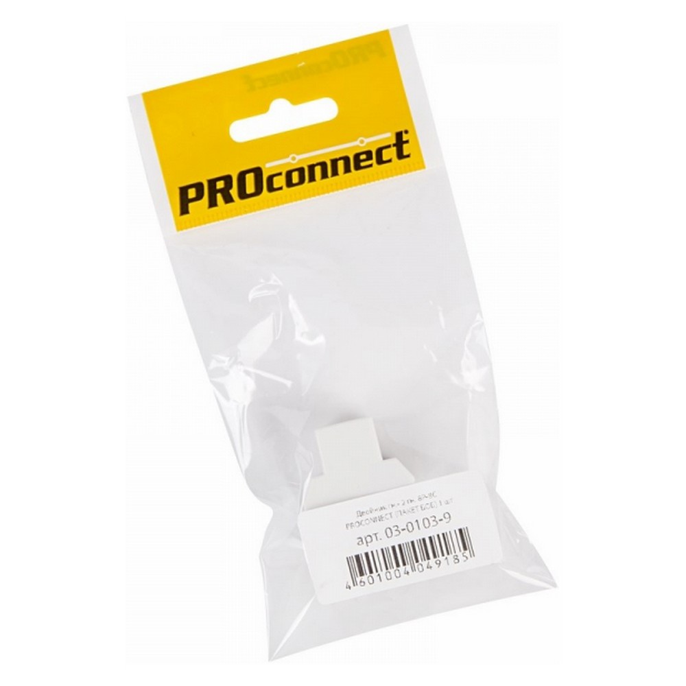 Переходник сетевой LAN PROCONNECT гнездо 8Р8С RJ45 - 2 гнезда 8Р8С RJ45