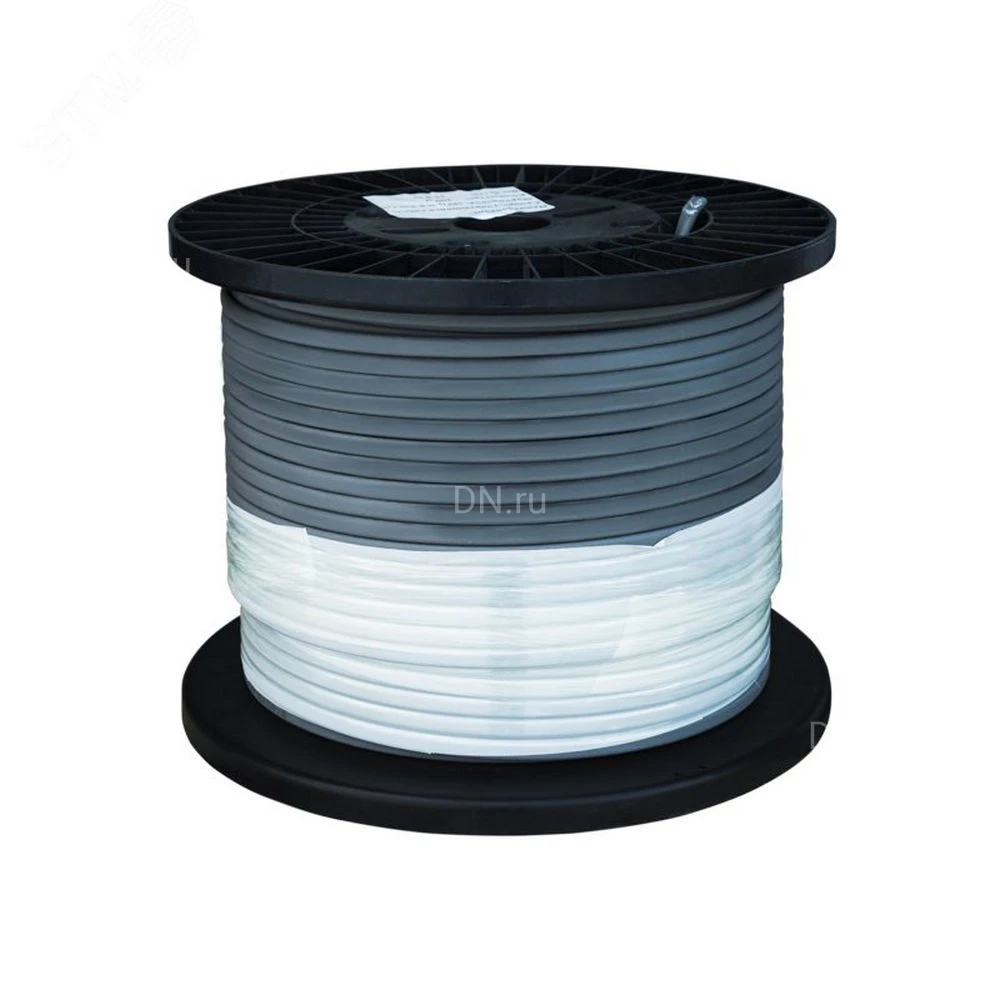 Кабель нагревательный PROCONNECT SRL16-2, саморегулирующийся, тепловая мощность - 16Вт/м, длина - 300м, цвет - серый, 220В