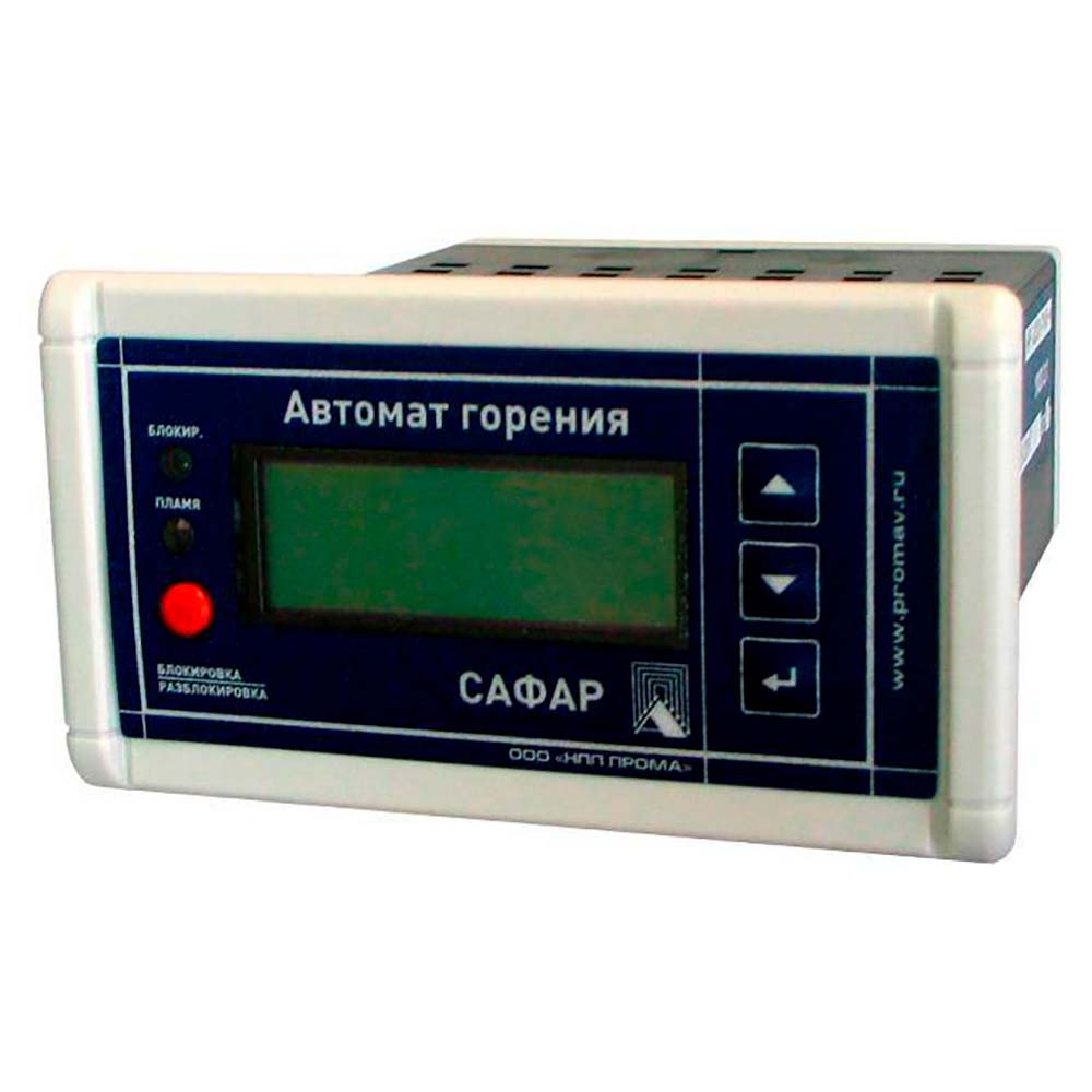 Автомат горения ПРОМА САФАР-101-220-Щ для атмосферной горелки, доп. интерфейс RS-485