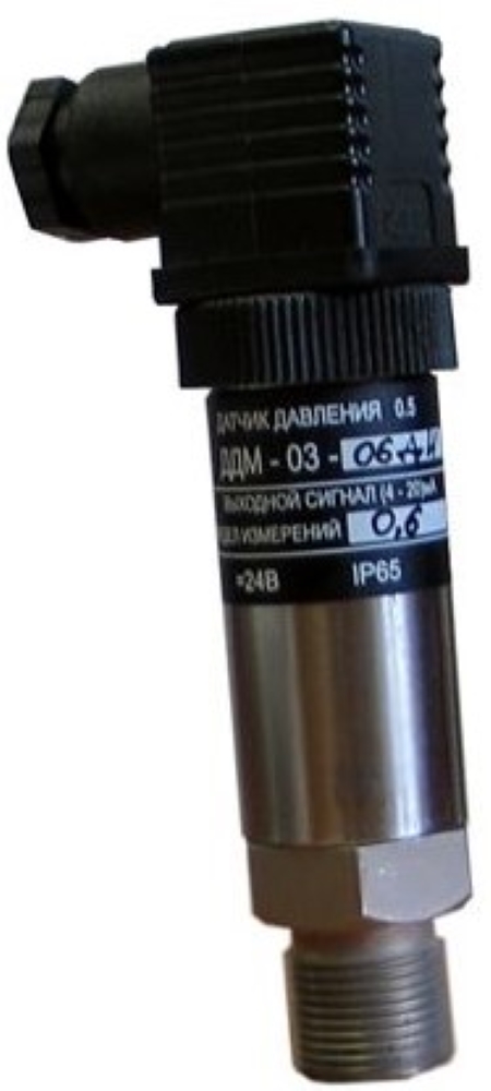 Датчик абсолютного давления ПРОМА ДДМ-03-600ДА-Ех диапазон измерений давлений 0-600 кПа, резьба присоединения М20х1.5, рабочая среда воздух природный газ
