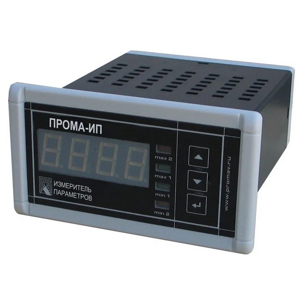 Измеритель параметров ПРОМА ИП-010-4Х-Щ щитовой, диапазон измерений 0-20 мА, IP54